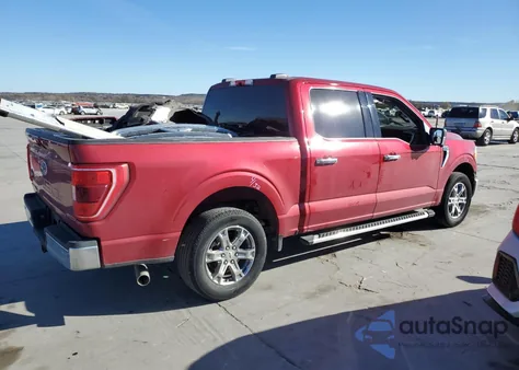 2022 Ford F150 Supercrew из США, поврежденный, VIN 1FTEW1C59NFA46609